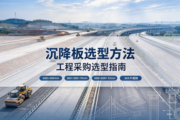 无棣沉降板选择方法