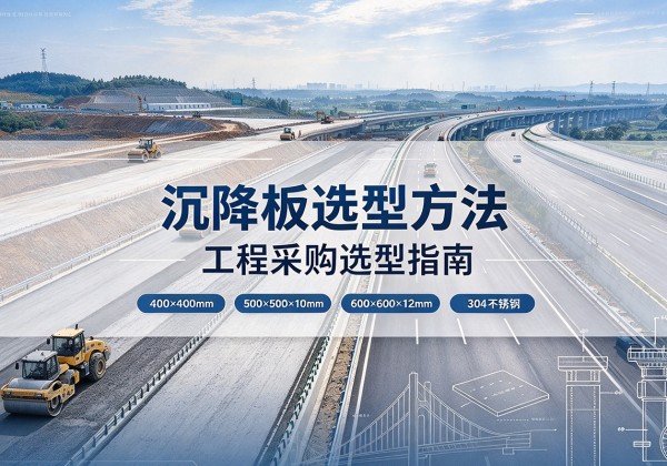 无棣沉降板选择方法